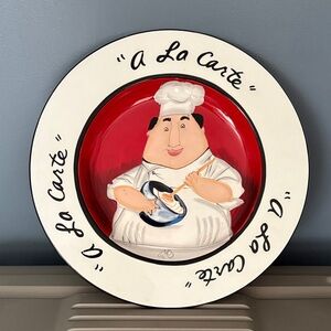 A La Carte Decorative Plate